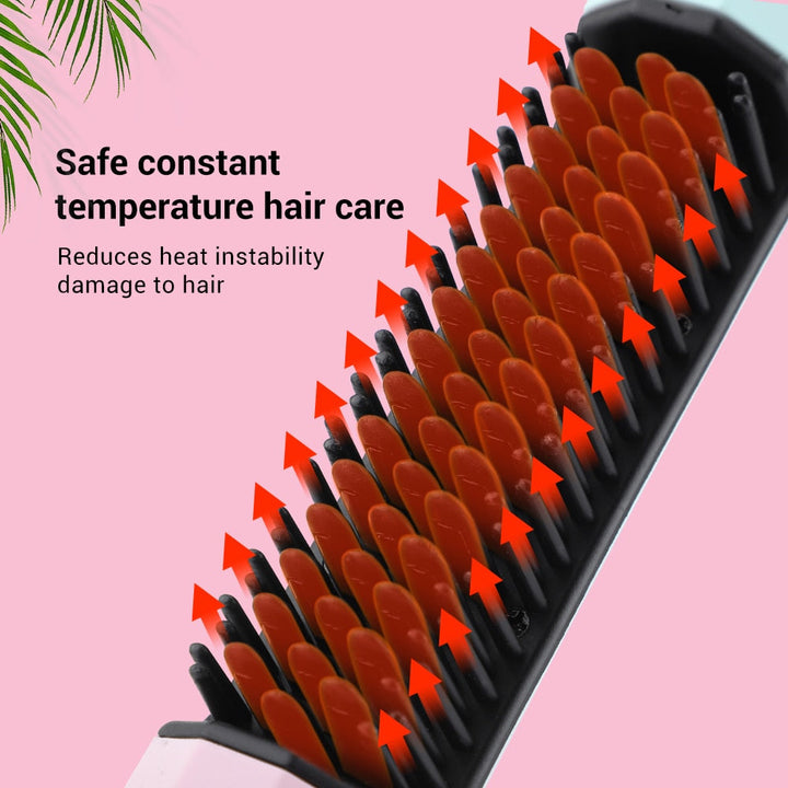 Hair straightener product animation