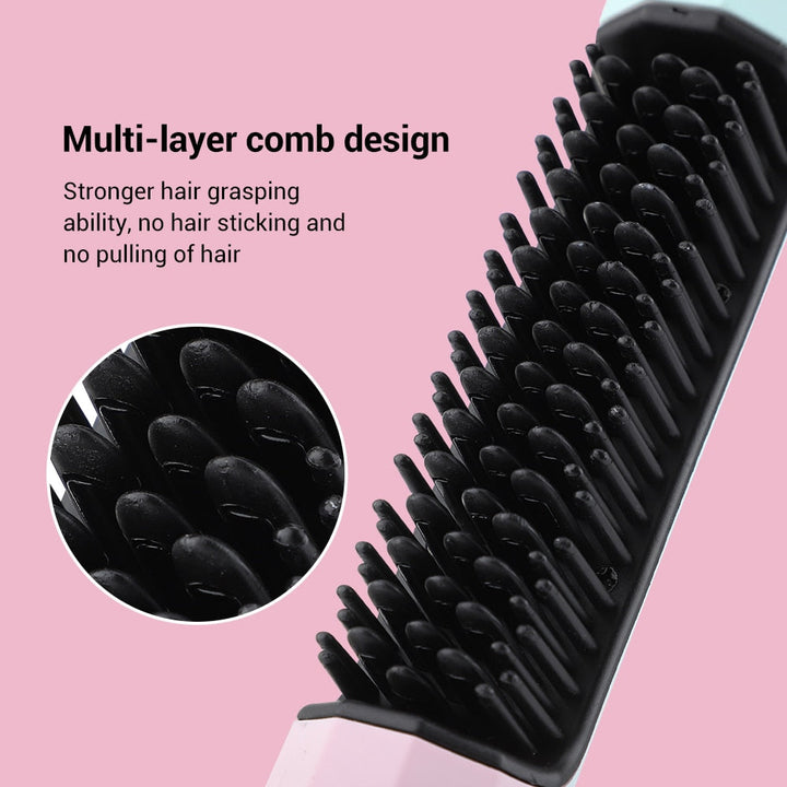 Hair straightener product animation
