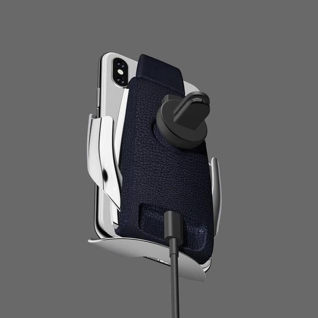 Air Vent Mount Wireless Car Charger Front View