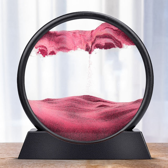 Deep Sea Sandscape in Motion - Desktop Decor