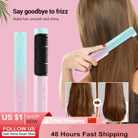 Hair straightener product animation