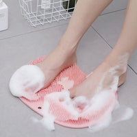 Foot Mat Shower Scrubber - Multi-functional Design