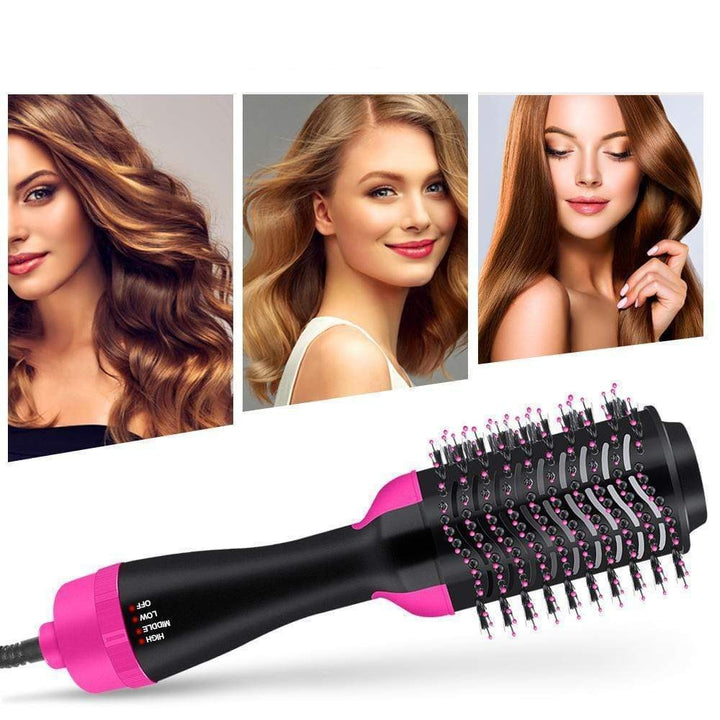 Hot Air Hair Dryer Brush & Volumizer in Pink