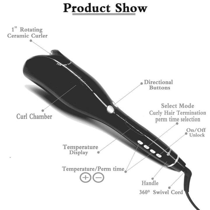 PowerCurl® Curling Iron product animation