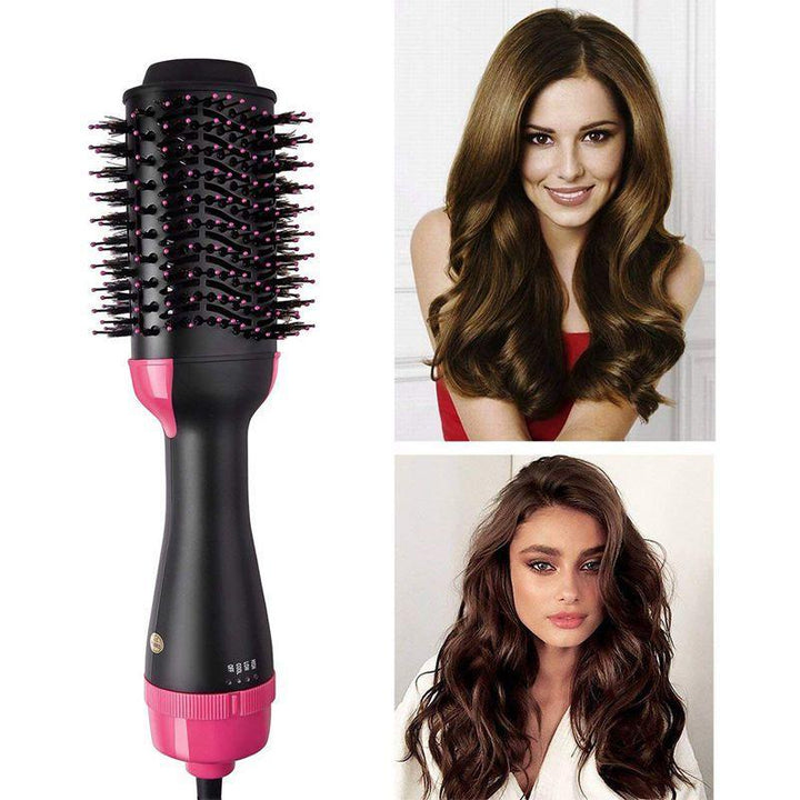 Hot Air Hair Dryer Brush & Volumizer in Pink