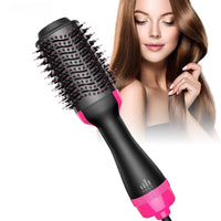 Hot Air Hair Dryer Brush & Volumizer in Pink