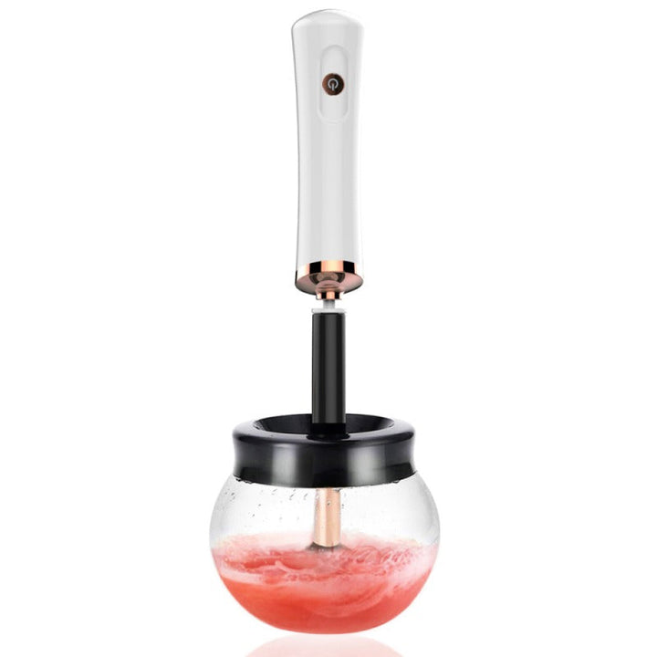 Electric makeup brush cleaner product animation