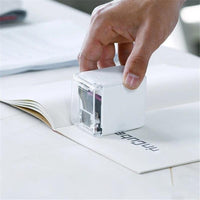 Bluetooth Mini Handheld Color Inkjet Printer Front View